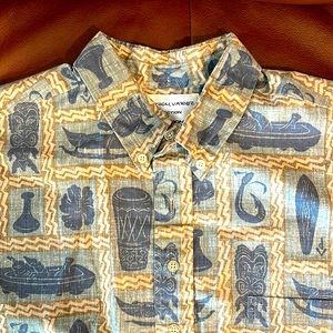 Reyn Spooner Aloha Shirt Used Size Large